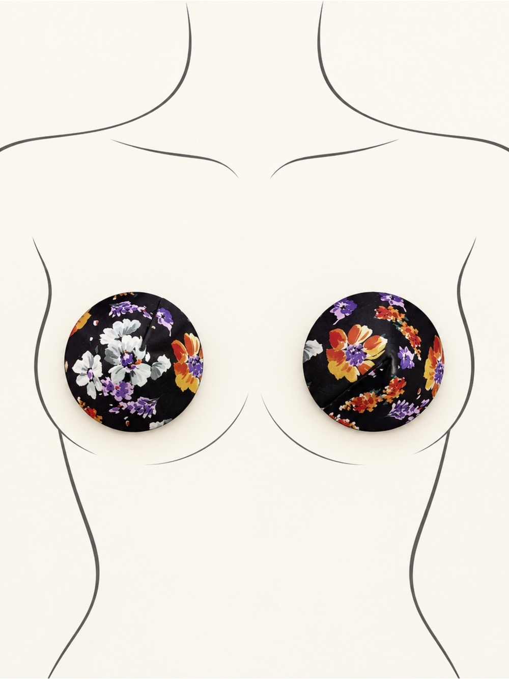 NEW Savage X Fenty Night Bloom Floral Pasties